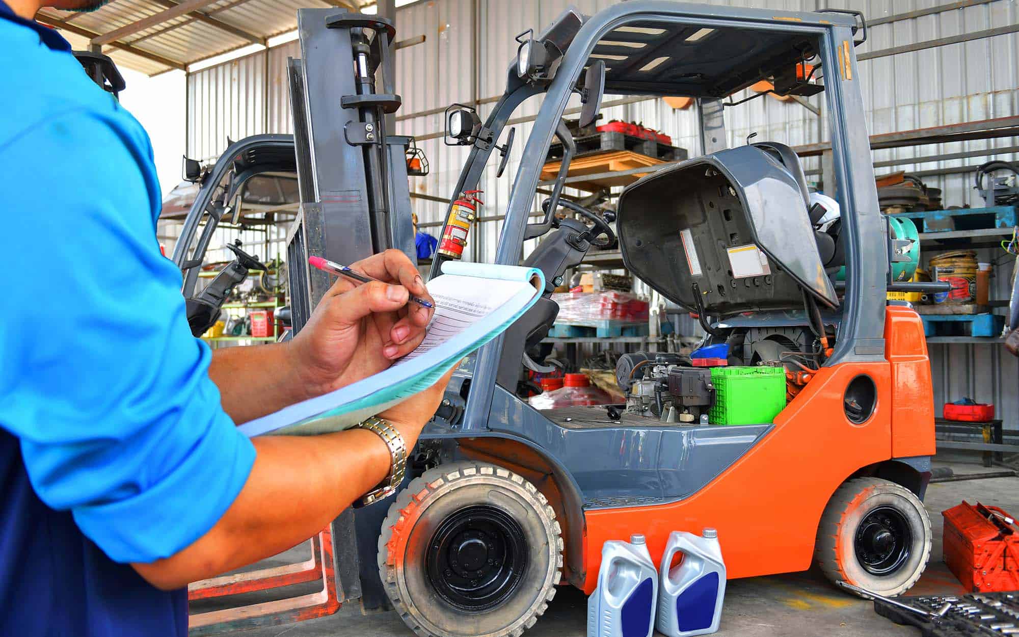 Forklift maintenance and replacement parts
